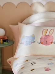 Natural Panda Jungle Printed Polycotton Duvet Cover and Pillowcase Bedding Set - Image 5 of 9