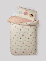 Natural Panda Jungle Printed Polycotton Duvet Cover and Pillowcase Bedding Set - Image 6 of 9