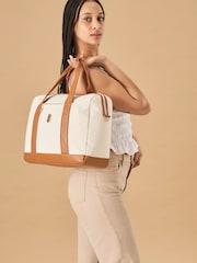Cabin Max Cream Santa Cruz Holdall Underseat Bag - Image 1 of 6