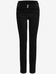 Black Denim Maternity Shape Enhancing Support Slim Jeans - Image 2 of 4