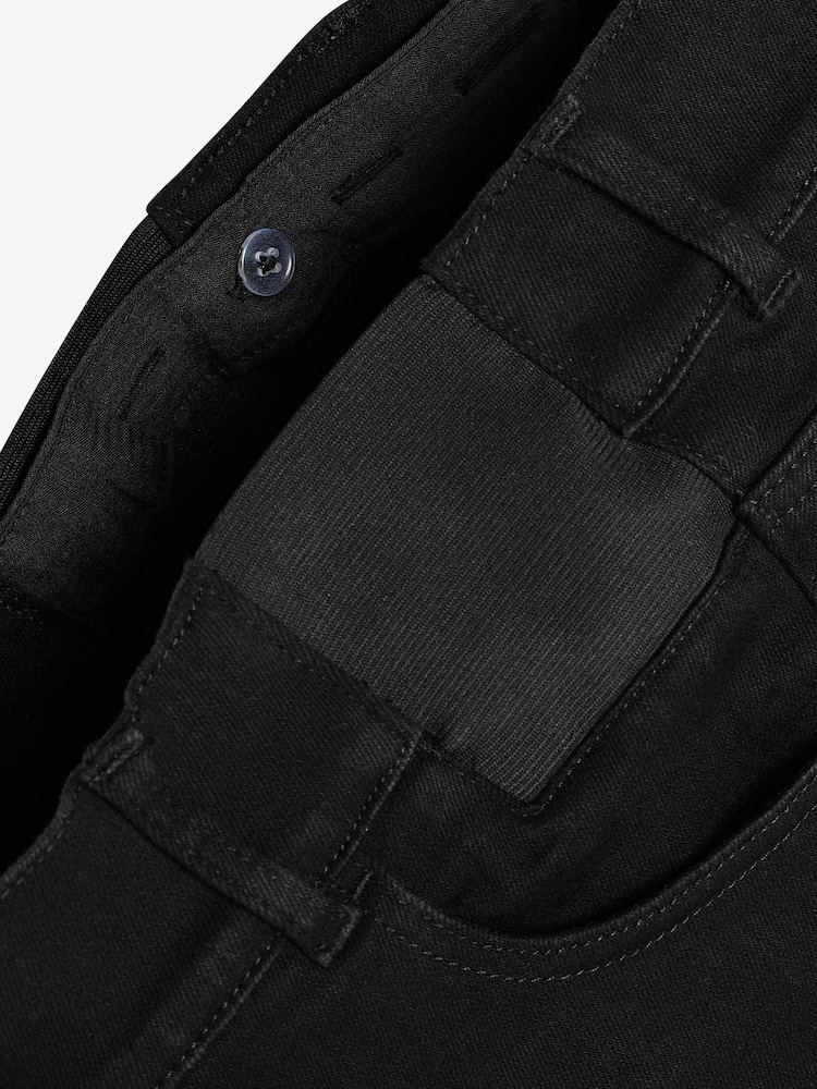 Black Denim Maternity Shape Enhancing Support Slim Jeans - Image 4 of 4