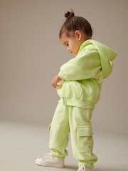 Lime Green Zip Through Hoodie (3mths-7yrs) - Image 3 of 3