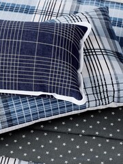 Helena Springfield Blue Long Island Brushed Cotton Check Set - Image 3 of 5