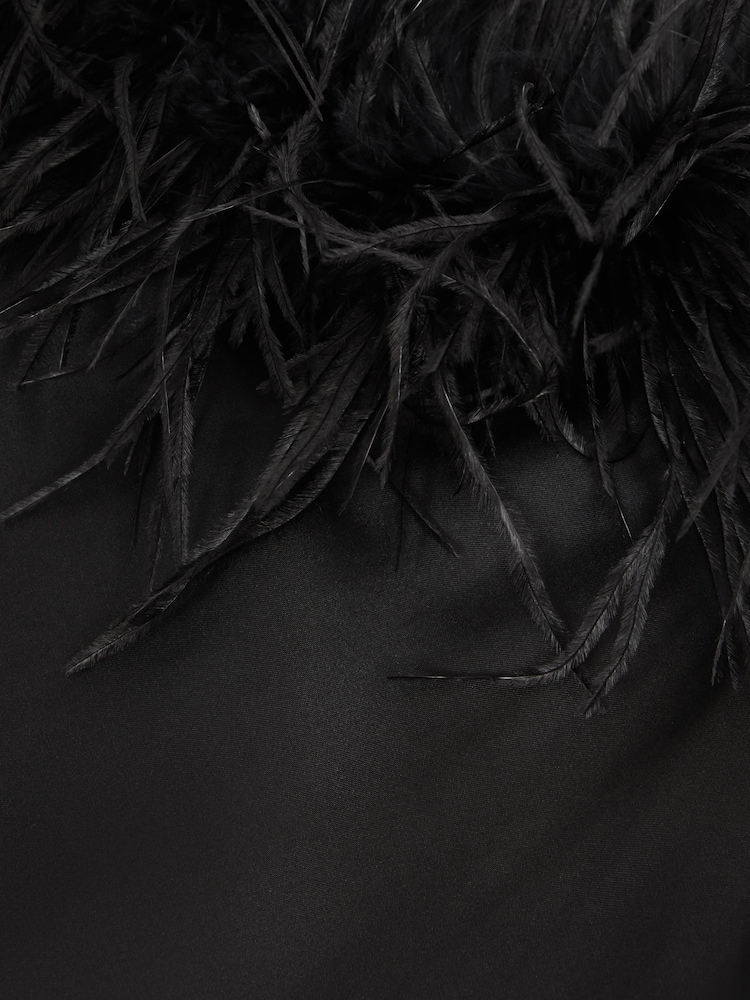 Sleeper Feather Midi Slip Dress - Image 5 of 5