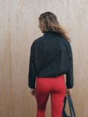 self. Navy Funnel Neck Jacket - Image 5 of 6