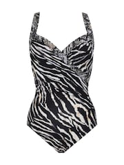Miraclesuit Sanibel Tummy Control Black Swimsuit - Image 5 of 5