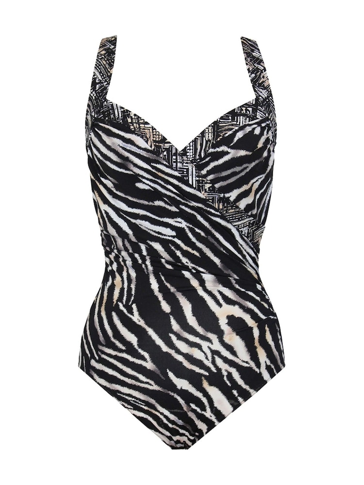 Miraclesuit Sanibel Tummy Control Black Swimsuit - Image 5 of 5