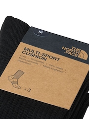 The North Face Black Multi Socks 3 Pack - Image 5 of 5