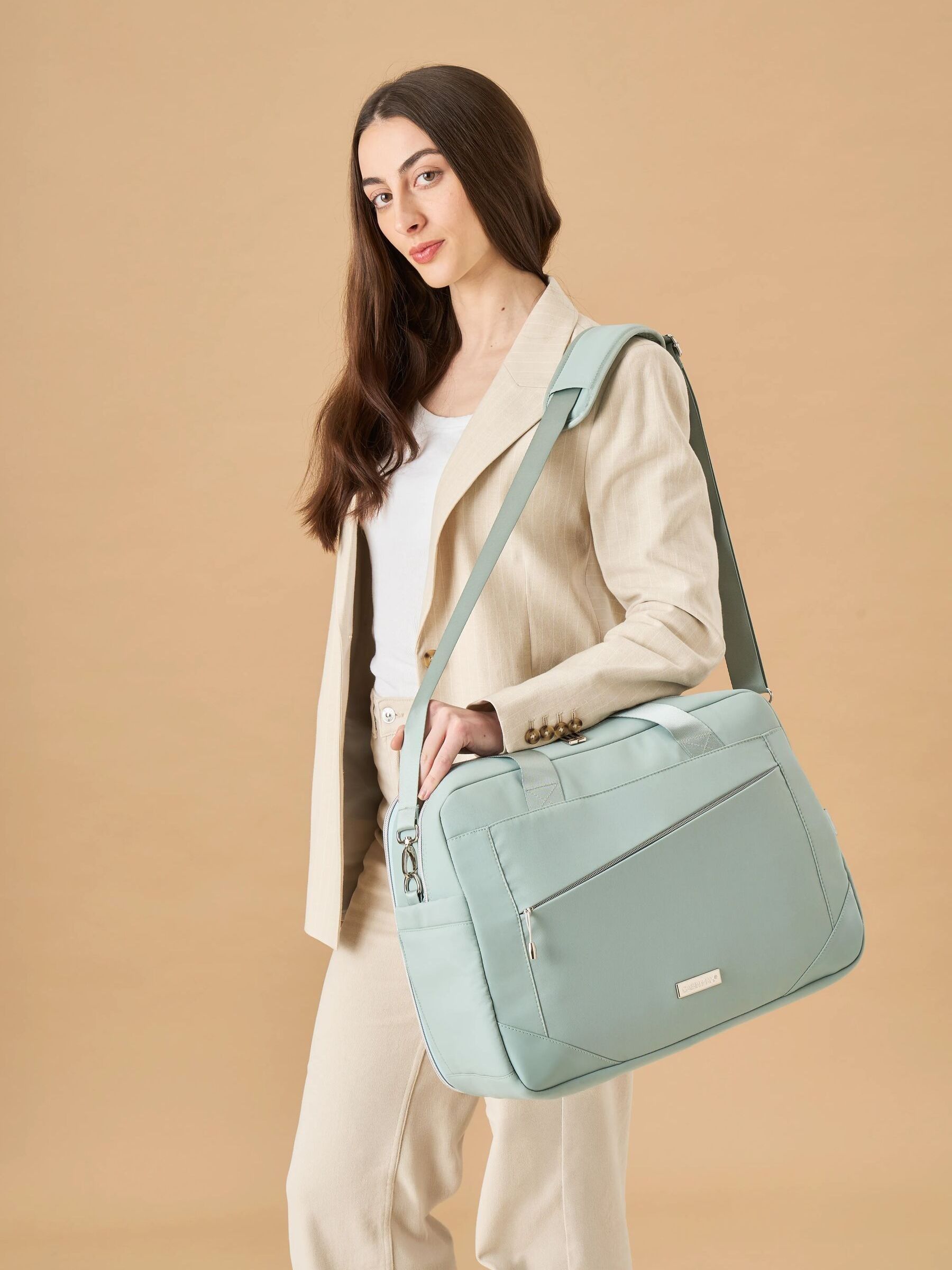 Cabin Max Unisex Blue Manhattan Holdall - Underseat Cabin Travel Bag 40X30x20 - Image 1