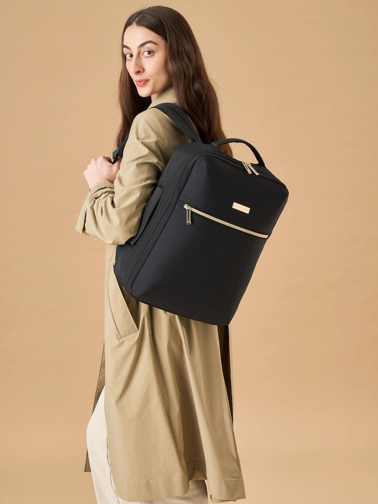Cabin Max Black Ravello 40x30x15 > 40x30x20 Expandable Cabin Bag 18-24L - Image 1 of 6 Cabin Max Black Ravello 40x30x15 > 40x30x20 Expandable Cabin Bag 18-24L - Image 1 of 6