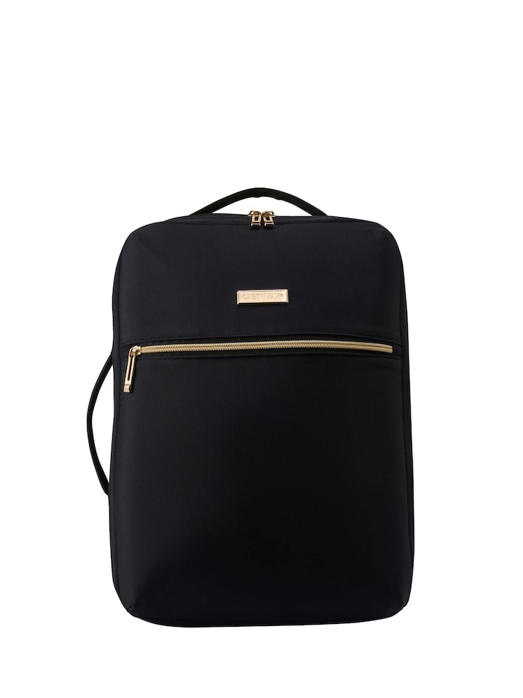 Cabin Max Black Ravello 40x30x15 > 40x30x20 Expandable Cabin Bag 18-24L - Image 2 of 6 Cabin Max Black Ravello 40x30x15 > 40x30x20 Expandable Cabin Bag 18-24L - Image 2 of 6