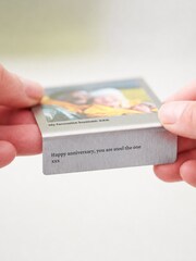 Personalised Miniature Stainless Steel Photo Print by Oakdene - Εικόνα 2 του 3