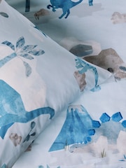 2 Pack Blue Dinos Duvet Cover and Pillowcases Set - Image 7 of 8