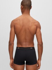 BOSS Black Essential Trunks 5 Pack - Image 3 of 7