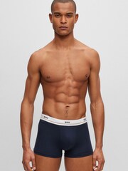 BOSS Black Essential Trunks 5 Pack - Image 5 of 7