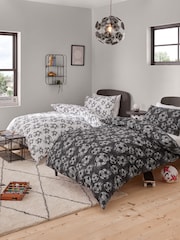 2 Pack Glow In The Dark Football Duvet Cover and Pillowcases Set - Image 1 of 6
