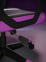 X Rocker Purple Tempest Ergonomic PC Office Gaming Chair - Image 5 of 6