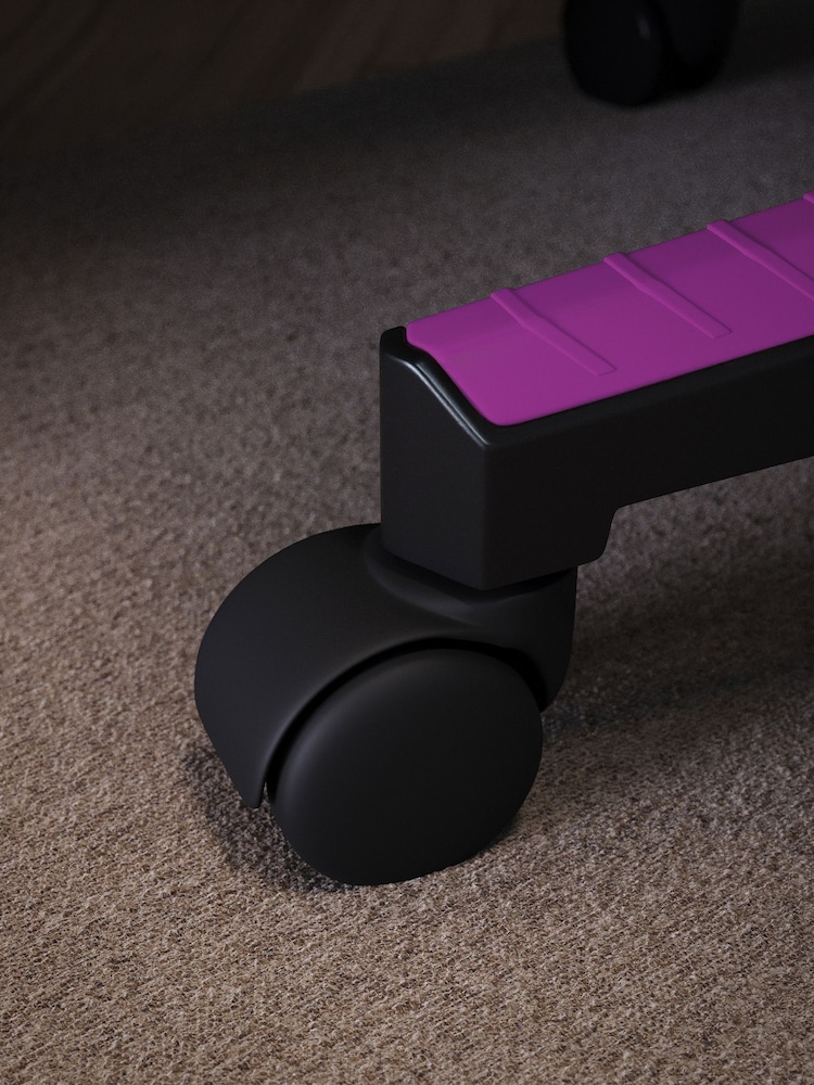 X Rocker Purple Tempest Ergonomic PC Office Gaming Chair - Image 6 of 6 X Rocker Purple Tempest Ergonomic PC Office Gaming Chair - Image 6 of 6