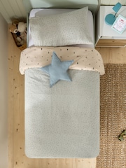 Embroidered Camping 100% Cotton Printed Bedding Duvet Cover and Pillowcase Set - Image 4 of 8