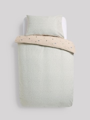 Embroidered Camping 100% Cotton Printed Bedding Duvet Cover and Pillowcase Set - Image 8 of 8