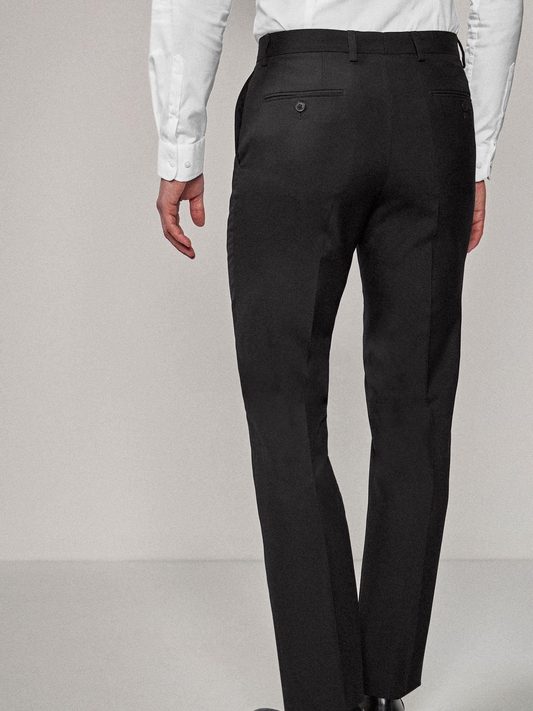 Buy Black Tailored Fit Suit Trousers from Next Canada