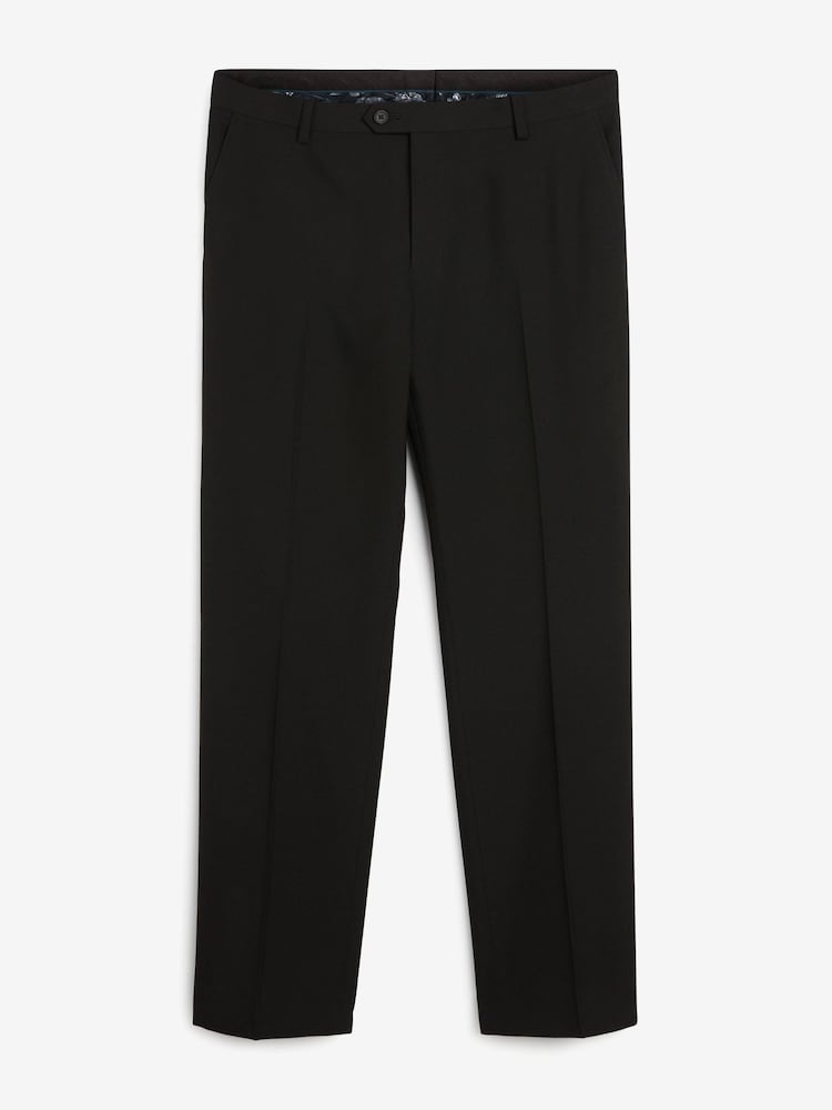 Black Tailored Fit Suit Trousers - Image 6 of 8