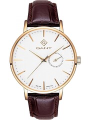 GANT Brown/Gold Park Hill III Stainless Steel Quartz Watch - Image 1 of 2