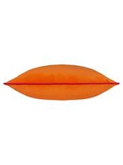 Furn Orange Meridian Velvet 55cm X 55cm Cushion Cover - Image 4 of 6