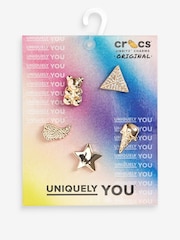 Crocs Gold Icon Jibbitz 5 Pack - Image 1 of 5