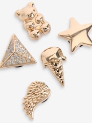 Crocs Gold Icon Jibbitz 5 Pack - Image 3 of 5