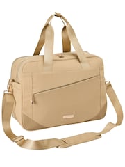 Cabin Max Cream Manhattan Holdall – Underseat Cabin Travel Bag 40x30x20 - Image 6 of 6