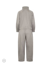 PixieGirl Petite Grey Brushed Funnel Neck Hoodie & Joggers Set - Image 2 of 2