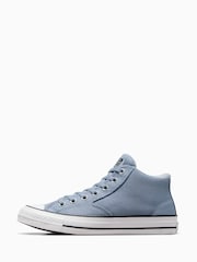 رمادي/أبيض - حذاء رياضة متوسط الطول Malden Street من Converse - صورة 2 من 11