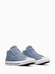 رمادي/أبيض - حذاء رياضة متوسط الطول Malden Street من Converse - صورة 4 من 11