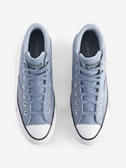 رمادي/أبيض - حذاء رياضة متوسط الطول Malden Street من Converse - صورة 7 من 11