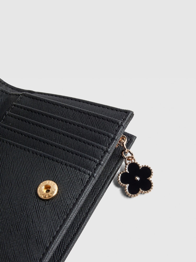River Island Quilted Monogram Fold-Out Purse - Imagen 5 de 5