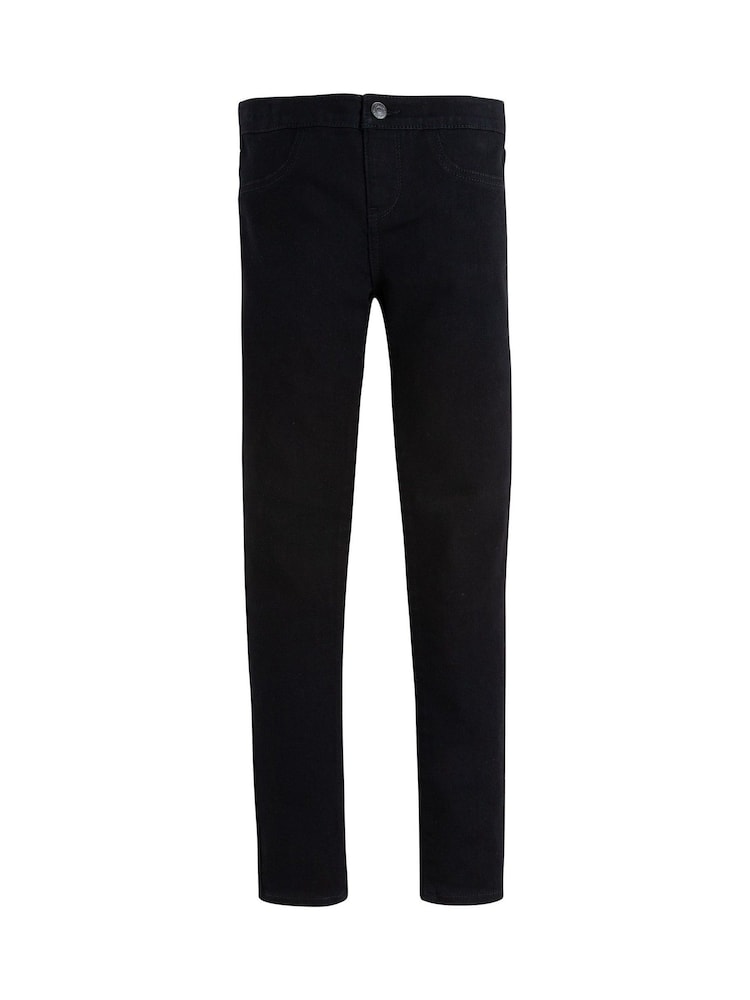 Levi's® Black Pull-On Jeggings - Image 1 of 4