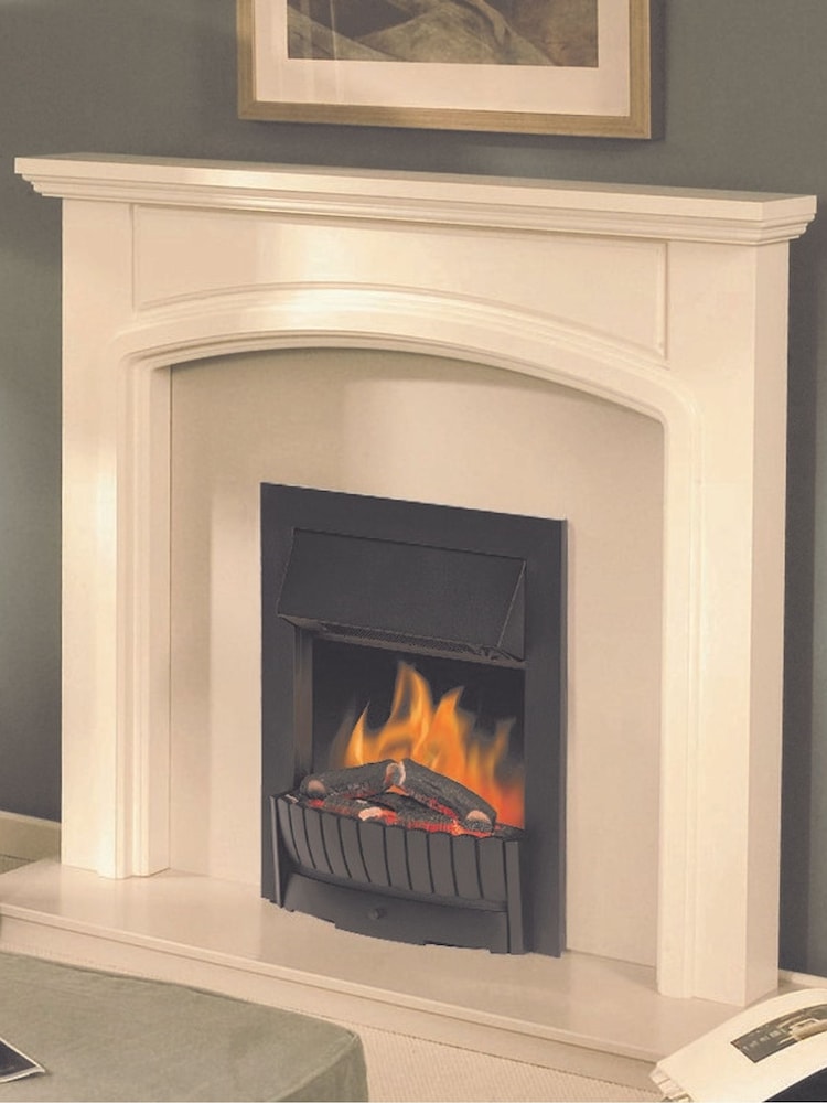 Dimplex Black Clement Electric Optiflame Inset Fire - Image 1 of 6