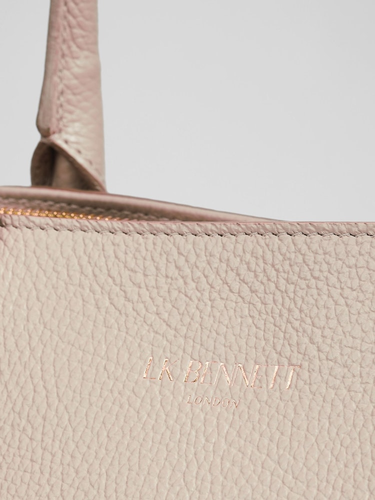 LK Bennett Natural Leather Lillian Tote Bag - Image 7 of 7 LK Bennett Natural Leather Lillian Tote Bag - Image 7 of 7