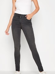 Long Tall Sally Black AVA Stretch Skinny Jeans - Image 1 of 3