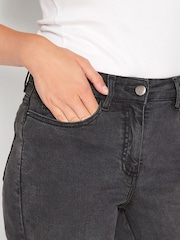 Long Tall Sally Black AVA Stretch Skinny Jeans - Image 3 of 3