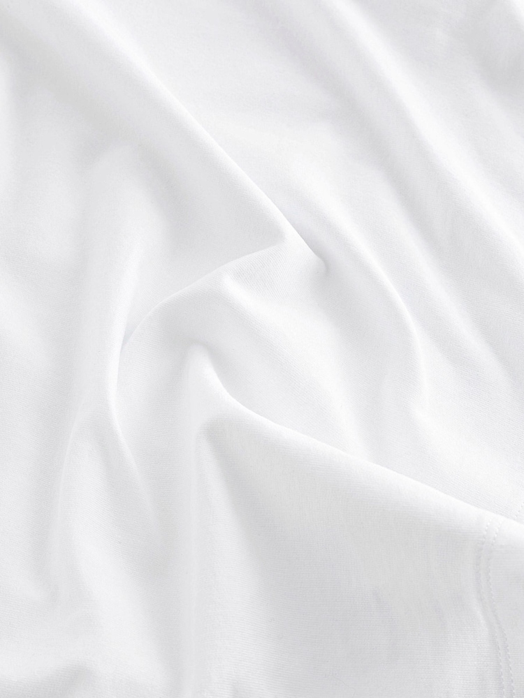 White 100% Cotton Boxy T-Shirt (3-16yrs) - Image 6 of 6