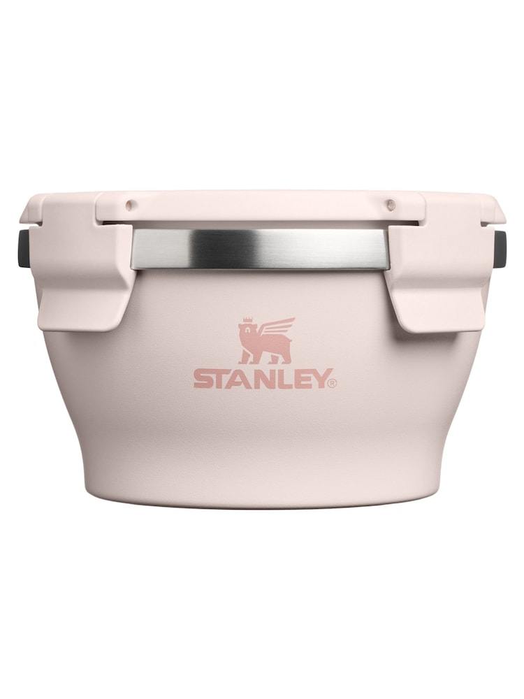 Stanley Rose Quartz The Fresh-To-Table Leakproof Bowl - Image 1 of 3 Stanley Rose Quartz The Fresh-To-Table Leakproof Bowl - Image 1 of 3