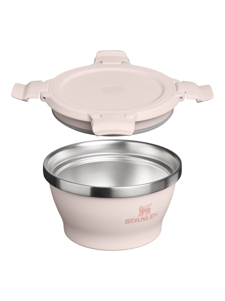 Stanley Rose Quartz The Fresh-To-Table Leakproof Bowl - Image 3 of 3 Stanley Rose Quartz The Fresh-To-Table Leakproof Bowl - Image 3 of 3