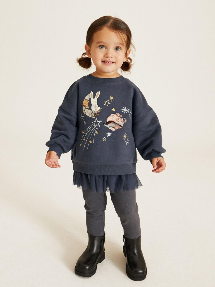 Grey Celestial Sweatshirt (3mths-7yrs) - Image 2 of 7