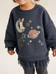 Grey Celestial Sweatshirt (3mths-7yrs) - Image 4 of 7