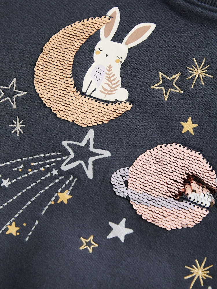 Grey Celestial Sweatshirt (3mths-7yrs) - Image 7 of 7
