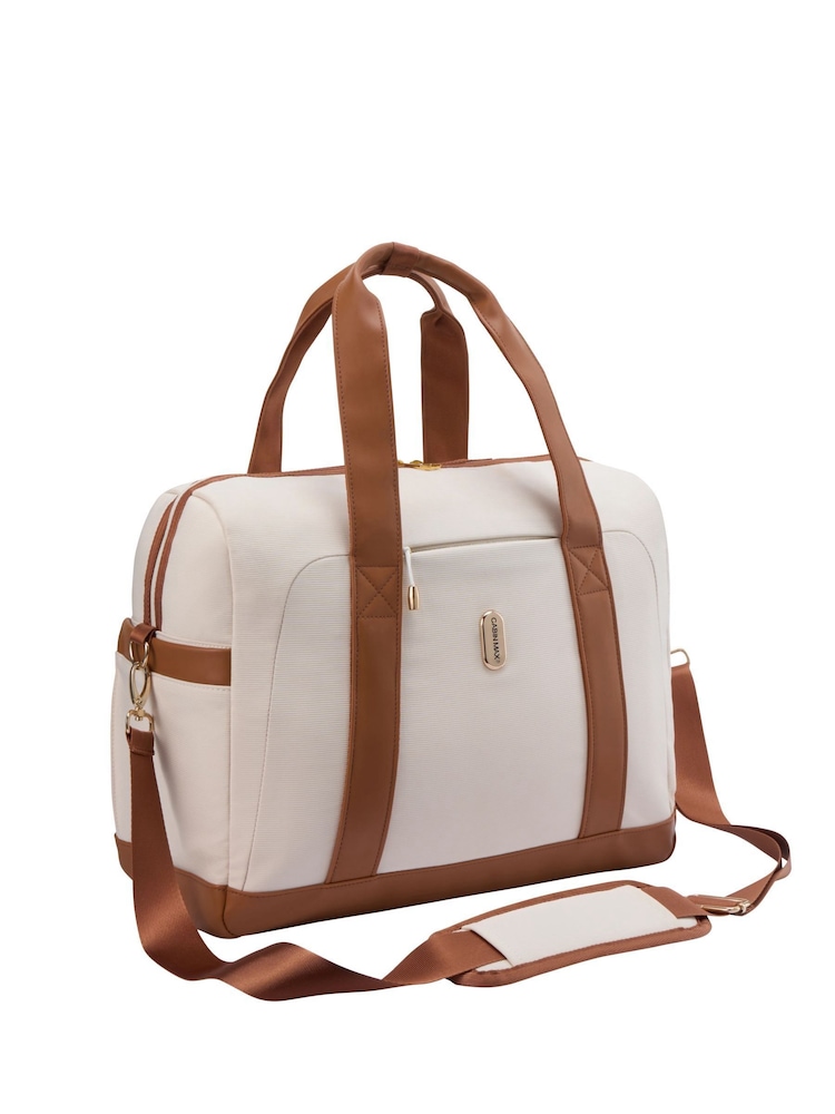 Cabin Max Cream Santa Cruz Holdall Personal Item Bag - Image 2 of 5 Cabin Max Cream Santa Cruz Holdall Personal Item Bag - Image 2 of 5