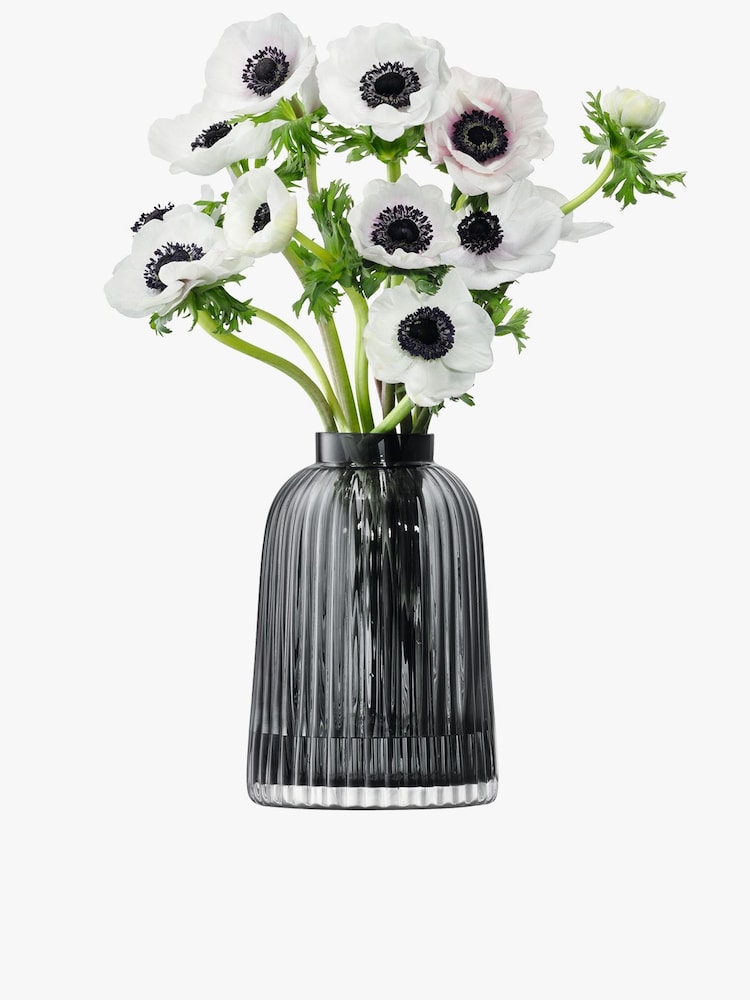 LSA International Pleat 20cm Vase - Image 1 of 1 LSA International Pleat 20cm Vase - Image 1 of 1