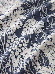 Blue Leaves Cotton Short Sleeve Pyjamas - Image 9 of 9